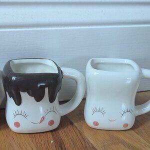 Cute Marshmallow Espresso Mugs